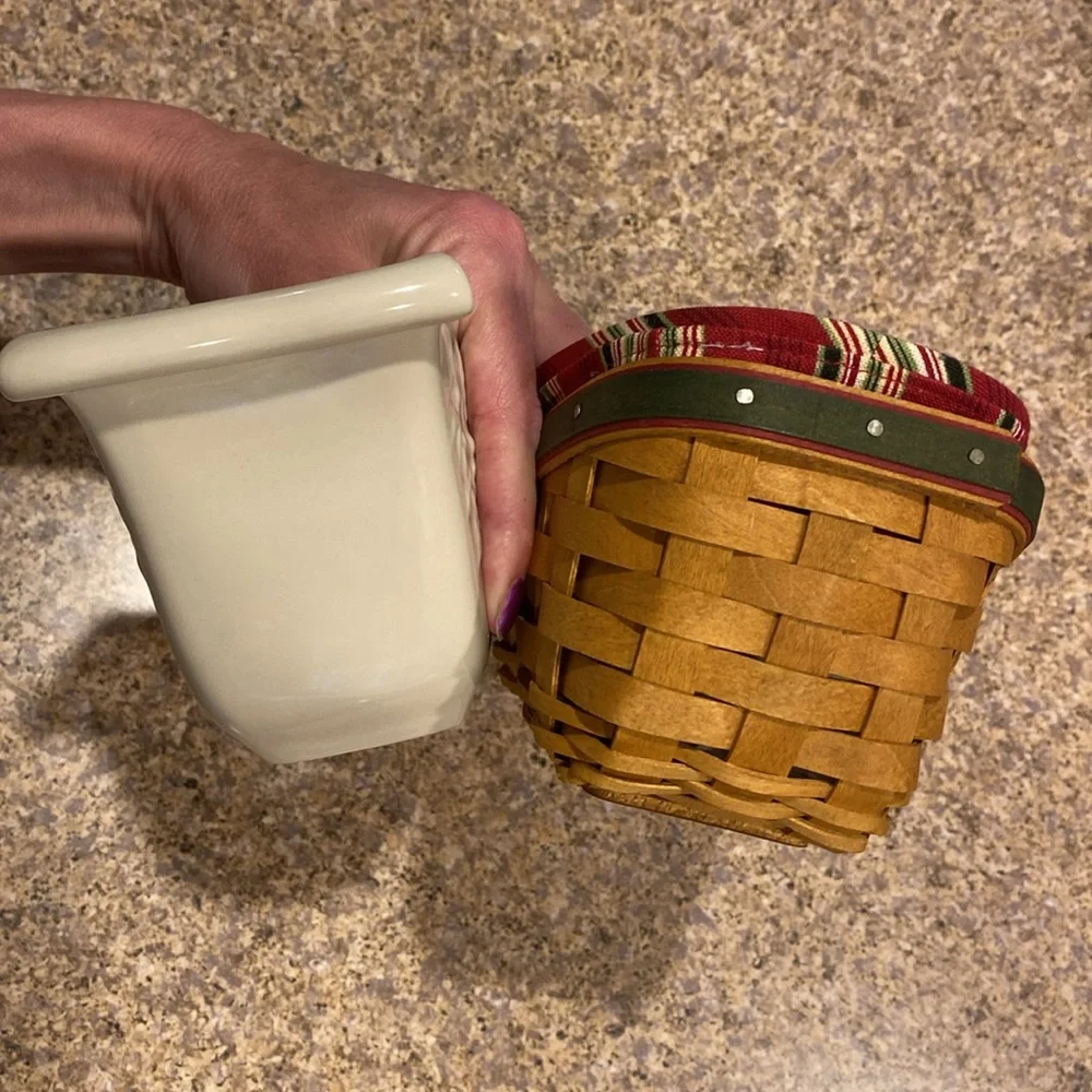 Longaberger sleigh basket